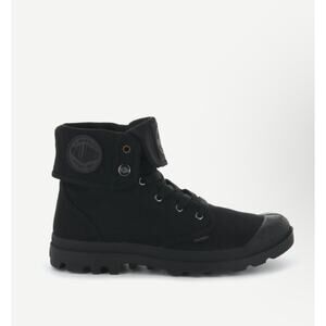 Palladium Baggy Boots Black Men's Size 11 Vegan Canvas Fold Over New In Box